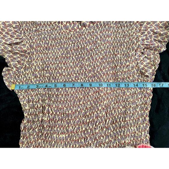 PERRY WALKER COLLECTIVE SILK BLEND INDIA BLOCK PRINT PATCHWORK BOHO MAXIDRESS 3 - Picture 11 of 11